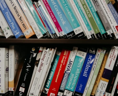 pile of book lot